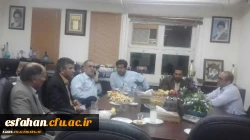 نشست مشترک معاون استانداری استان اصفهان و مسئولین دانشگاه فرهنگیان