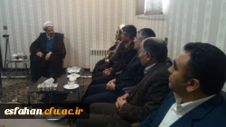 دیدار سرپرست و مسئولین دانشگاه فرهنگیان استان با حضرت آیت الله نمازی، نماینده ولی فقیه و امام جمعه محترم شهرستان کاشان