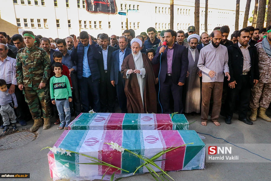 استقبال باشکوه مسئولین و دانشجویان دانشگاه فرهنگیان از شهدای گمنام