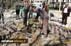 به مناسبت هفته طبیعت و روز بزرگداشت شهدا در دانشگاه فرهنگیان استان اصفهان برگزار شد.
طرح کاشت نهال به یاد شهدا