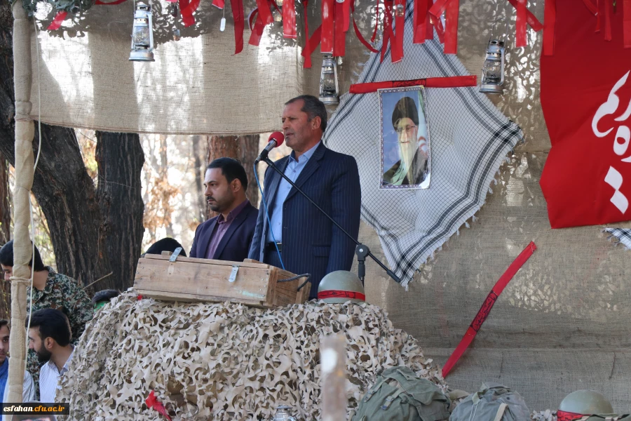 استقبال باشکوه مسئولین و دانشجویان دانشگاه فرهنگیان از شهدای گمنام