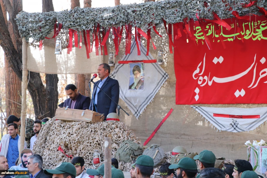 استقبال باشکوه مسئولین و دانشجویان دانشگاه فرهنگیان از شهدای گمنام