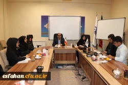 اولین جلسه شورای صنفی- رفاهی دانشگاه فرهنگیان استان اصفهان درسال 97 برگزار شد