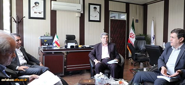 دیدار دکتر خنیفر با اساتید برجسته دانشگاه تهران