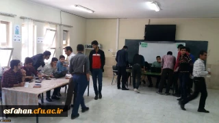 برگزاری انتخابات شورای صنفی -رفاهی دانشجویی در پردیس شهید باهنر اصفهان