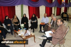 باحضور دکتر عروف زاد سرپرست مدیریت امور پردیس های استانی برگزار شد.
نشست مشترک سرپرستان ، معاونین و کارشناسان  مدیریت ، پردیس ها و مراکز استان اصفهان