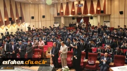 با حضور دکتر عروف زاد برگزار شد.
 جشن فارغ التحصیلی دانشجویان ورودی 93 پردیس شهید باهنر اصفهان