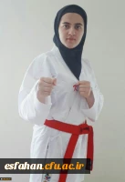 دانشجو معلمان  خانم ام البنین جعفری وآقای علی زنددانشگاه فرهنگیان اصفهان به اردوی تیم ملی کاراته دانشجویان راه یافتند