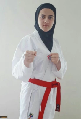 دانشجو معلمان  خانم ام البنین جعفری وآقای علی زنددانشگاه فرهنگیان اصفهان به اردوی تیم ملی کاراته دانشجویان راه یافتند