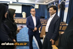 مشاورریاست دانشگاه فرهنگیان در بازدید از مدیریت و پردیس های و مراکز اصفهان تاکید کرد:
این زمان، نقطه عطف جهش و ارتقا کمی و کیفی دانشگاه فرهنگیان است