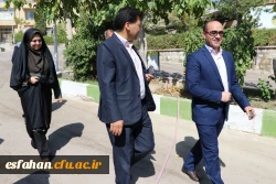 مشاورریاست دانشگاه فرهنگیان در بازدید از مدیریت و پردیس های و مراکز اصفهان تاکید کرد:
این زمان، نقطه عطف جهش و ارتقا کمی و کیفی دانشگاه فرهنگیان است