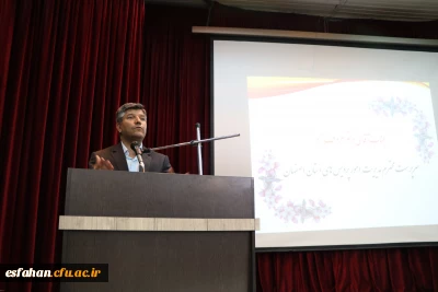 حضور دکتر عروف زاد در مراسم استقبال دانشجو جدیدالورود پردیس شهید باهنر: