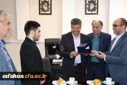 در دانشگاه فرهنگیان استان اصفهان برگزارشد.

تقدیراز دانشجوی ورزشکار مدال آور مسابقات جهانی