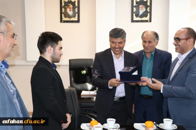 در دانشگاه فرهنگیان استان اصفهان برگزارشد.

تقدیراز دانشجوی ورزشکار مدال آور مسابقات جهانی