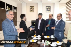 در دانشگاه فرهنگیان استان اصفهان برگزارشد.

تقدیراز دانشجوی ورزشکار مدال آور مسابقات جهانی