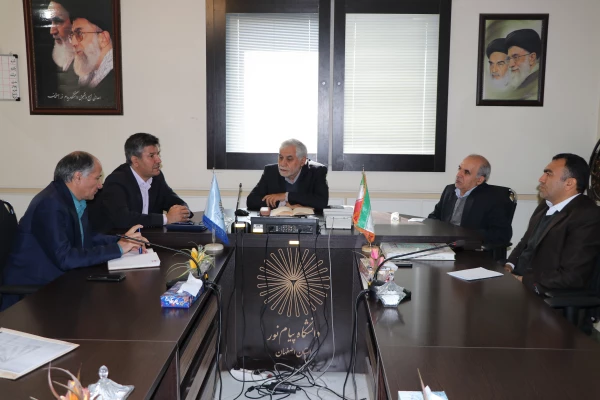 دیدار مدیریت ومسئولین دانشگاه فرهنگیان استان با ریاست دانشگاه پیام نور استان