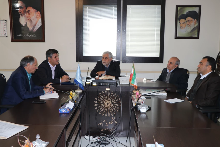دیدار مدیریت ومسئولین دانشگاه فرهنگیان استان با ریاست دانشگاه پیام نور استان
