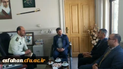 سرپرست مدیریت امور پردیس های  دانشگاه فرهنگیان در دیدار با جانشین فرماندهی انتظامی استان اصفهان  :

باید از توان دانشجو معلمان در پیشگیری از انحرافات اجتماعی بهره برد.