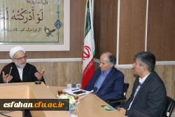 سرپرست امور پردیس های دانشگاه فرهنگیان اصفهان در دیدار با ریاست بنیاد مهدویت :

تعالی دانشجو معلمان در معارف مهدویت ضروی و راهگشا است.