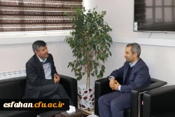 سرپرست دانشگاه فرهنگیان استان اصفهان در دیدار با مدیر کل اداره نوسازی مدارس استان:

به دنبال اجرای طرح جامع برای احداث دانشگاه هستیم
