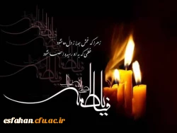 شهادت حضرت فاطمه زهرا (س) تسلیت باد.