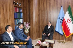 دیدار سرپرست دانشگاه فرهنگیان استان اصفهان با رئیس کل دادگستری استان اصفهان: