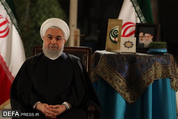 متن کامل پیام نوروزی رئیس جمهور به مناسبت حلول سال ۱۳۹۸