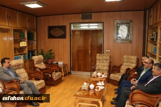 دیدار سرپرست دانشگاه فرهنگیان استان اصفهان و مدیرکل آموزش و پرورش استان