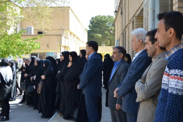 بیانیه و تجمع اعتراضی در دانشگاه فرهنگیان اصفهان در جهت محکوم کردن اقدام خصمانه آمریکا