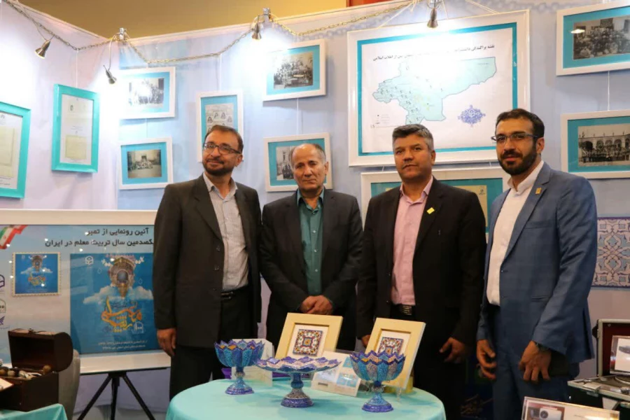 برپایی نمایشگاه و حضور مدیریت استانی دانشگاه در نکوداشت