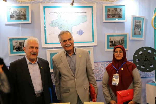 برپایی نمایشگاه و حضور مدیریت استانی دانشگاه در نکوداشت