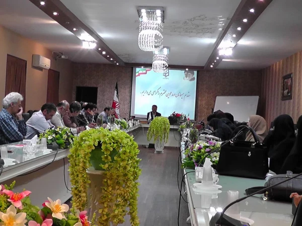 نشست مدیریت استانی  و مسئولین دانشگاه فرهنگیان با اعضای هئیت علمی دانشگاه
