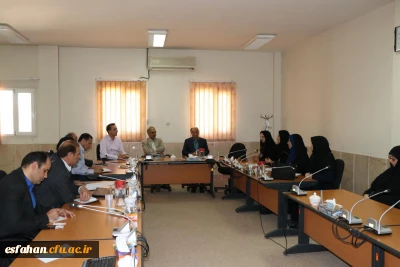 نشست مشترک مسئولان دانشگاه فرهنگیان و دانشگاه اصفهان