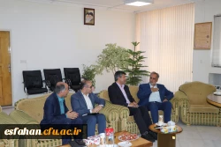 دیدار سرپرست دانشگاه فرهنگیان اصفهان با فرماندار شهرستان اصفهان