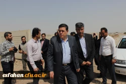 بازدید دکتر خنیفر از مرکز آموزش عالی کاشان و زمین جهت احداث دانشگاه فرهنگیان
