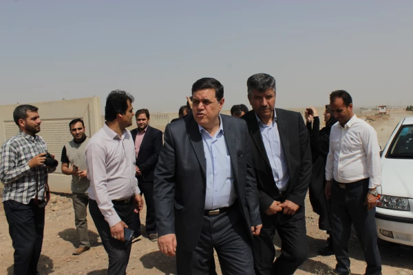 بازدید دکتر خنیفر از مرکز آموزش عالی کاشان و زمین جهت احداث دانشگاه فرهنگیان