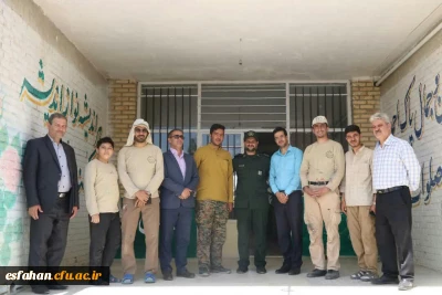 با حضور معاون توسعه منابع و امور دانشجویی دانشگاه فرهنگیان استان اصفهان صورت گرفت:

بازدید از ارودی جهادی دانشجو معلمان دانشگاه فرهنگیان اصفهان
