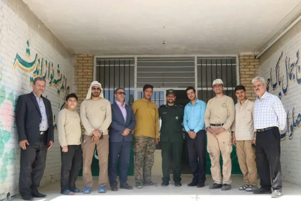 بازدید از ارودی جهادی دانشجو معلمان دانشگاه فرهنگیان اصفهان