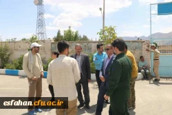 بازدید از ارودی جهادی دانشجو معلمان دانشگاه فرهنگیان اصفهان