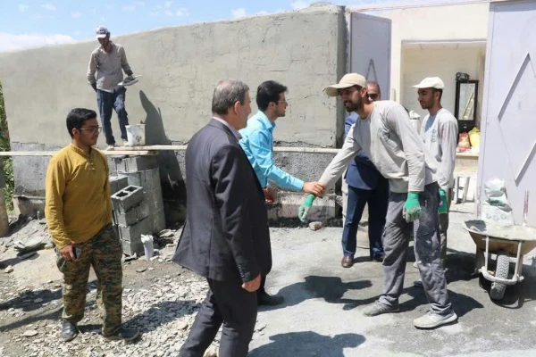 بازدید از ارودی جهادی دانشجو معلمان دانشگاه فرهنگیان اصفهان