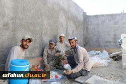 بازدید از ارودی جهادی دانشجو معلمان دانشگاه فرهنگیان اصفهان