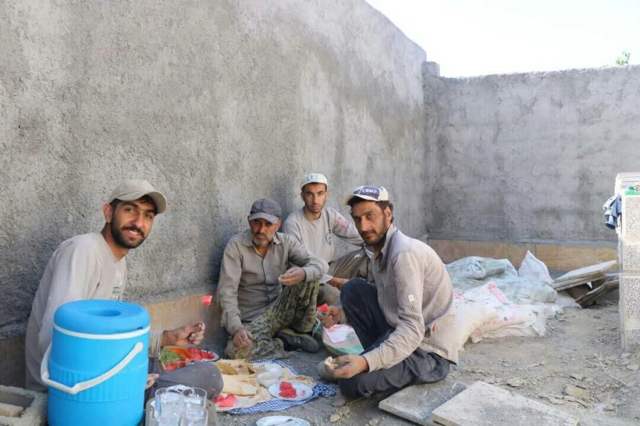 بازدید از ارودی جهادی دانشجو معلمان دانشگاه فرهنگیان اصفهان