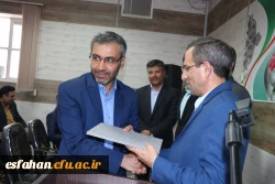 گشایش و معارفه سرپرست مرکز آموزشی و پژوهشی دانشگاه فرهنگیان در شهرستان  آران و بیدگل