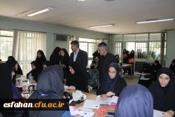 بازدید رییس و معاونان دانشگاه فرهنگیان اصفهان از روند مصاحبه داوطلبان