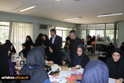 بازدید رییس و معاونان دانشگاه فرهنگیان اصفهان از روند مصاحبه داوطلبان