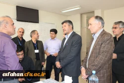 بازدید رییس و معاونان دانشگاه فرهنگیان اصفهان از روند مصاحبه داوطلبان