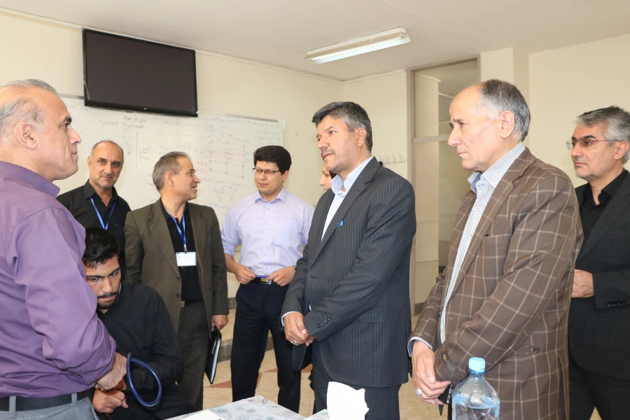 بازدید رییس و معاونان دانشگاه فرهنگیان اصفهان از روند مصاحبه داوطلبان