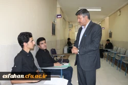 بازدید رییس و معاونان دانشگاه فرهنگیان اصفهان از روند مصاحبه داوطلبان