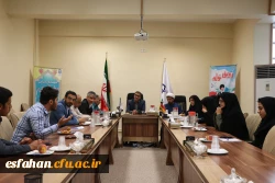 جلسه ستاد استقبال از دانشجویان جدید الورود دانشگاه فرهنگیان استان اصفهان