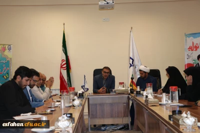 با حضور معاونت توسعه منابع و امور دانشجویی برگزار گردید:

جلسه ستاد استانی اربعین دانشجویی دانشگاه فرهنگیان اصفهان 